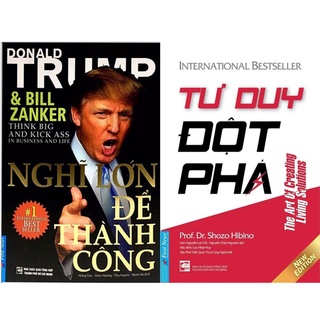 Sách - Combo 2 Cuốn: Nghĩ Lớn Để Thành Công + Tư Duy Đột Phá