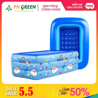 [Đủ Size] Bể Bơi Phao Mùa Hè Tại Nhà, Chất Liệu PVC Siêu Bền, Dễ Sử Dụng Và Vệ Sinh, Bể Bơi Mini Cho Bé Vui Chơi
