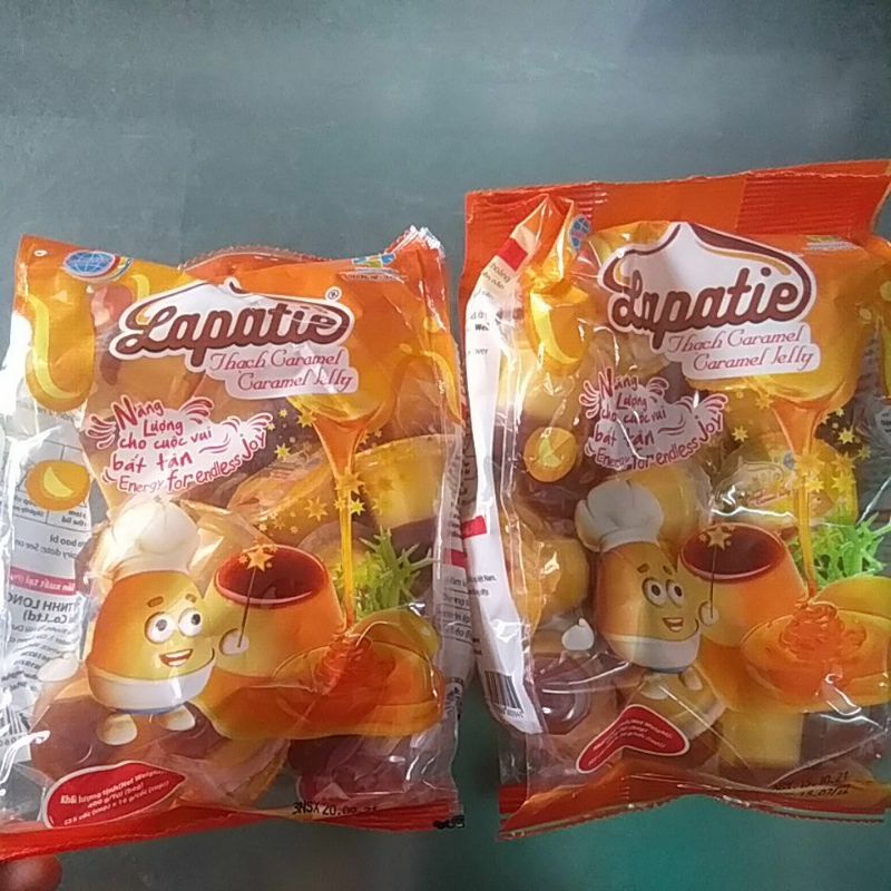 Combo 2 gói Thạch caramel 400g