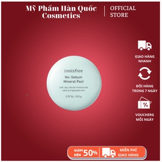 PHẤN PHỦ NÉN Innisfree No Sebum Mineral Pact 8,5g