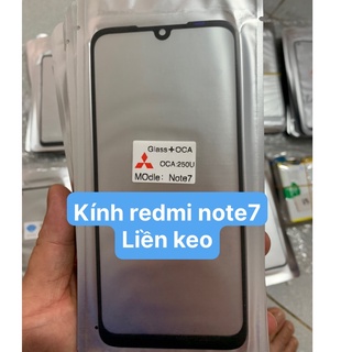 Kính ép liền keo Redmi Note 7