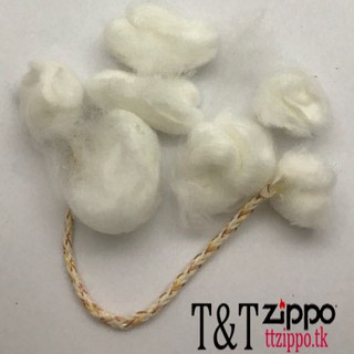 [Combo]Bông Zippo + bấc (tim) Zippo Zin tháo bật