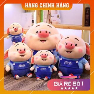 [CAO CẤP] Gấu bông thú nhồi bông heo tiktok nỉ nhung cao cấp co giãn 4 chiều