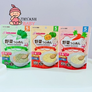 Mì somen cho bé KIDS&amp;MAMA rau củ hữu cơ Nhật Bản 80gr