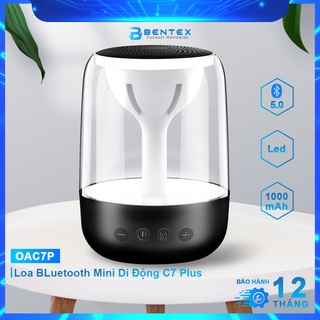 Loa BLuetooth Mini Di Động C7 Plus 5W 1000mAh Âm Bass Chuẩn Đèn Led Nhiều Màu Chất Lượng Cao BH Chính Hãng - BENTEX