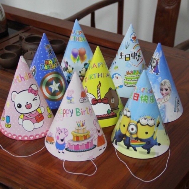 Mũ sinh nhật trẻ em
