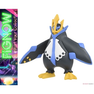 [NEW] Mô Hình Pokemon Chính Hãng Takara TOMY Monster Colletion - Moncolle Empoleon MS-57