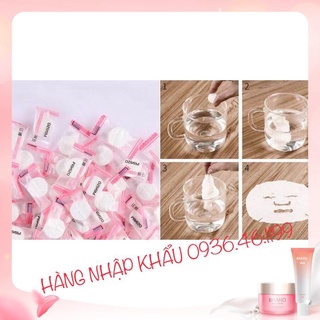 1 viên mặt nạ giấy nén miniso  Nhật Bản(RẺ VÔ ĐỊCH )