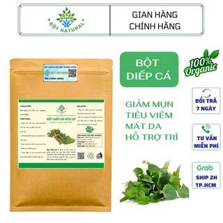 Bột diếp cá sấy lạnh nguyên chất 100% - giảm mụn, tiêu viêm, mát da, sáng mịn, hỗ trợ trĩ | Bột Natural