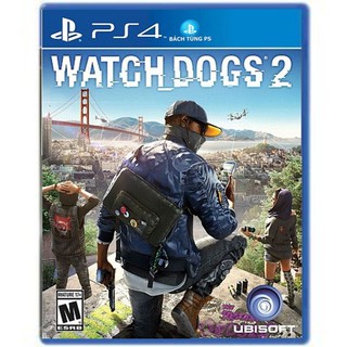 Đĩa Game PS4: Watch Dogs 2