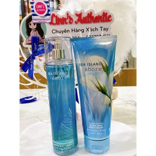 AUTH BBW BODY MIST XỊT THƠM ,DƯỠNG THỂ SEA ISLAND SHORE USA