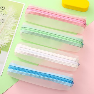 [Mã LIFEBOOK2 giảm 10% đơn 0Đ] Hộp Bút Lưới Mờ Trong Suốt,Size Nhỏ Gọn,Dùng Để Dụng Cụ Học Tập Trong Phòng Thi