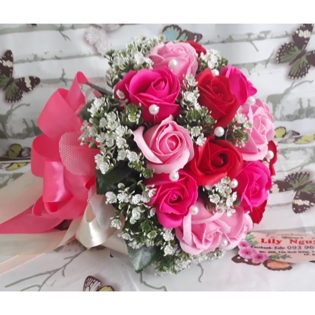 Hoa cưới hoa sáp