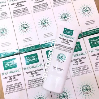 Kem chống nắng phổ rộng Martiderm The Originals Proteos Screen SPF50+ Fluid Cream