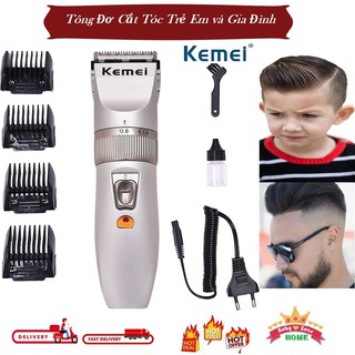 [Tông đơ] Tăng đơ cắt tóc gia đình Kemei 27C