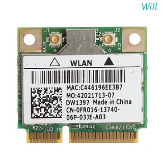 Thẻ wifi PCI-E 54M cho Dell DW1397 0KW770 Broadcom BCM94312HMG2L