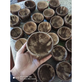 30 chiếc gáo dừa nhỏ làm bóng
