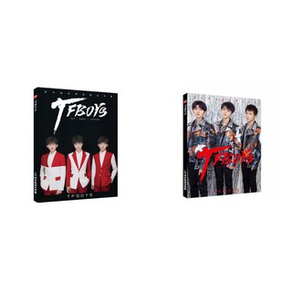 Photobook tfboys A4 bìa đen album ảnh tặng kèm poster tập ảnh