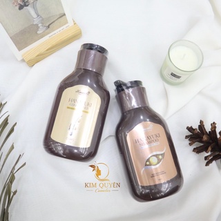 [CHÍNH HÃNG 100%] BỘ DẦU GỘI - XÃ HANAYUKI, dầu gội bồ kết kích mọc tóc, giảm rụng ngứa Hanayuki
