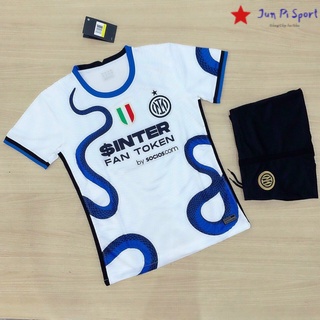 Áo Bóng CÂU LẠC BỘ INTER MILAN -Trắng 2021 2022 - Chất Polyeste - Hàng Thái Lan-Chuẩn Thi Đấu Quốc Tế