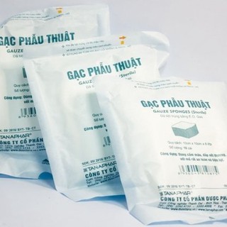 gạc phẫu thuật 10*10*8  lớp