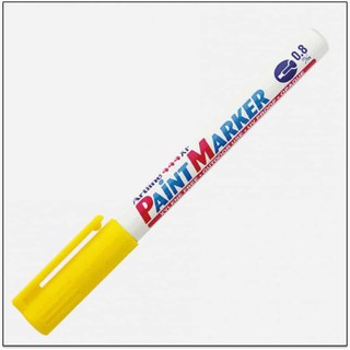 Bút sơn không phai viết vẽ trên mọi chất liệu Artline EK-444XF - Needle Tip 0.8mm - Màu vàng (Yellow)