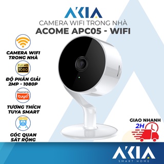 Camera wifi trong nhà ACOME APC05 độ phân giải full hd 1080p, tương thích tuya smart life, hàng chính hãng BH 12 tháng