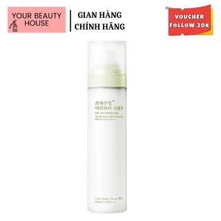 Xịt Khoáng lúa mạch Green Barely Cream Mist - 120ml