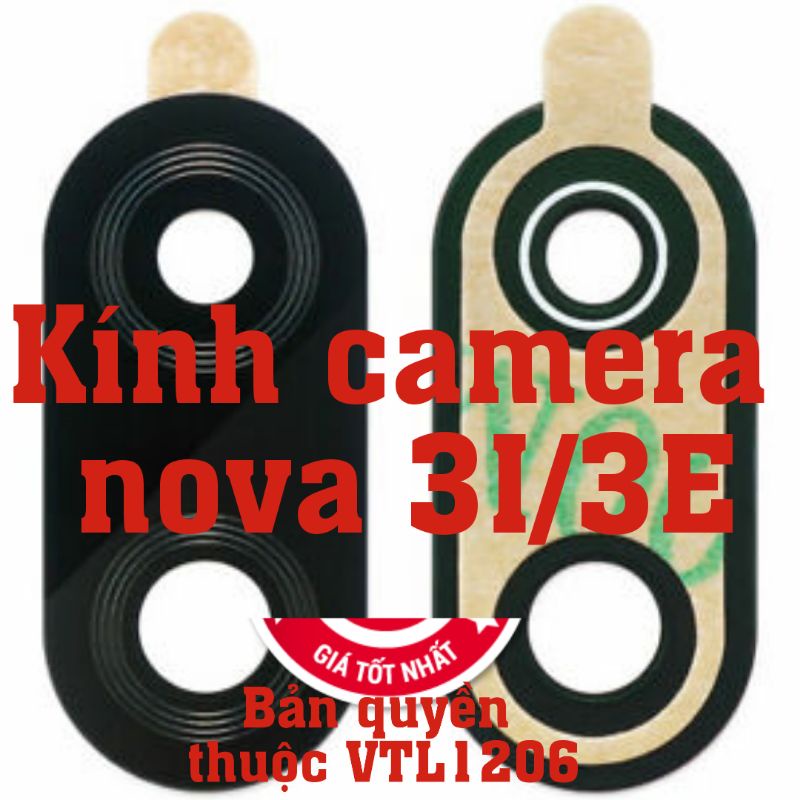 Kính Camera Huawei Nova 3i 3e Zin Hàng Cao Cấp