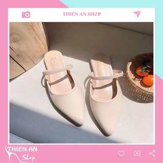 Giày - Sục nữ mũi nhọn Thiên An