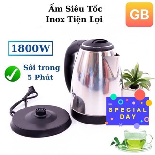 Ấm Siêu Tốc 1.8lít Electric Kettle cao cấp