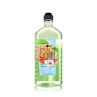 Gel tắm cao cấp authentic Bath &amp; Body Works Shower Gel Peach &amp; Honey Almond 295ml (Mỹ)