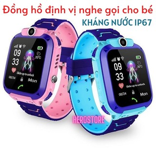 Đồng hồ thông minh ĐỊNH VỊ CHỐNG NƯỚC dành cho trẻ em Q12S Plus bản tiếng việt Chính Hãng