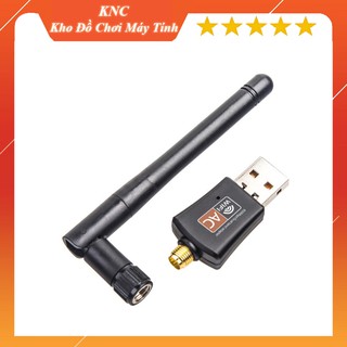 [Sale OFF] USB wifi thu phát wifi 2 băng tần tích hợp ăngten