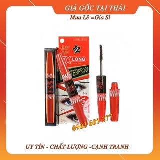 [Hàng chính hãng] Mascara Hai Đầu Nối Mi Sivanna Super Model 5X Thái Lan