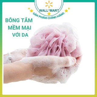 Bông Tắm Dài Xơ Mướp Chà Lưng Tạo Bọt Mềm Mại WALLMART WM11