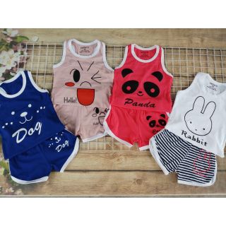 BỘ SÁT NÁCH BÉ TRAI BÉ GÁI COTTON MÁT 8 21KG