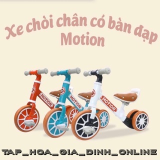 RẺ VÔ ĐỊCH, 2 IN 1, XE CHÒI CHÂN KẾT HỢP XE ĐẠP MOTION CHÍNH HÃNG