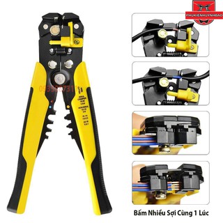 [Mã LIFEXANH03 giảm 10% đơn 500K] Kìm tuốt dây điện, dây cáp, bấm cos đa năng VOTO 0.2 - 6mm