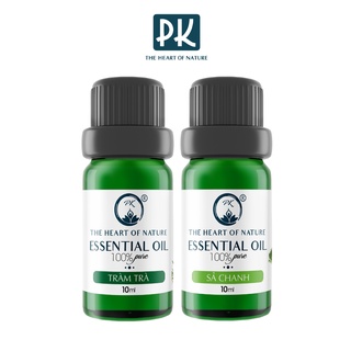 Combo 2 tinh dầu Sả chanh + Tràm trà PK 10ml/chai