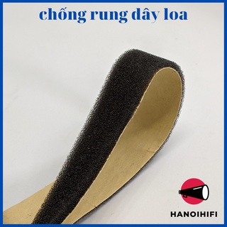 Mút bọc dây loa chống rung có sẵn keo 1 mét