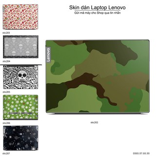 Skin dán Laptop Lenovo in hình Hoa văn sticker nhiều mẫu 33 (inbox mã máy cho Shop)
