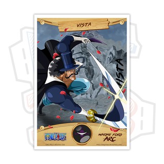 Poster Hình Hoa Kiếm Vista - One Piece