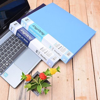 File 60 lá A4 Flexoffice - File tài liệu 60 lá - Bìa lá FO-DB03