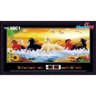 Lịch vạn niên - Tranh đèn - Đồng hồ 1061