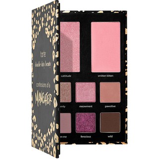 Tarte - Bảng phấn mắt, bắt sáng và má hồng Tarte Confession Of A Maneater Eye &amp; Cheek Palette 16g