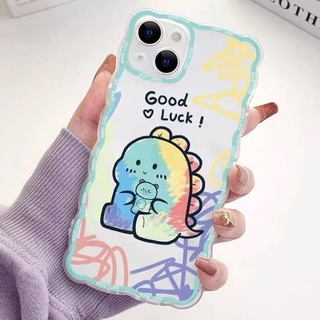 Ốp Điện Thoại TPU Mềm Hình Khủng Long Cho Iphone 13 12 Mini 11 Pro X XR XS Max SE 2020 6 6S 7 8 Plus