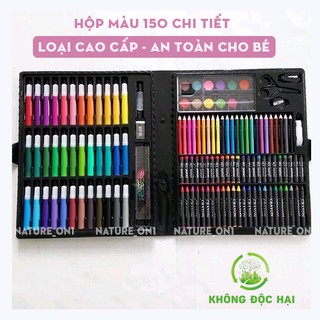 Hộp Màu 150 Chi Tiết ❤FREESHIP ❤ An Toàn Khi Sử Dụng - Hàng Chất Lượng Đẹp - Màu Mịn Và Nét , Đầy Đủ Màu Sắc