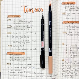 [CRABIT DEAL] Combo Bút Crabit viết vở Studygram - 1 bút Tombow, 1 bút nét nhỏ
