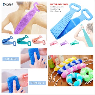 [FREESHIP] BÔNG TẮM, DÂY SILICONE CHÀ LƯNG
